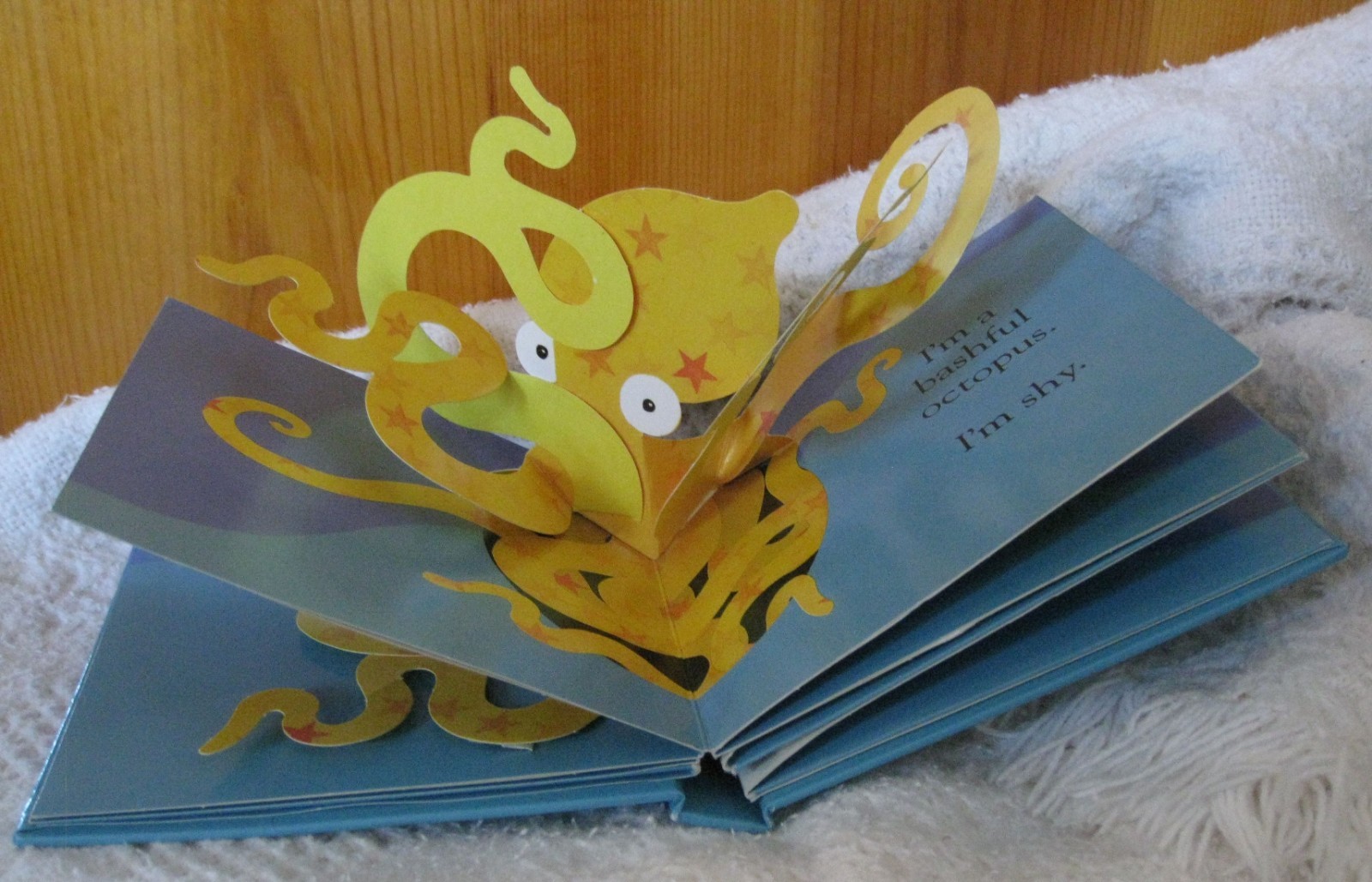 I’M SHY ~ A Bashful Little Pop-Up Book ~ By David A. Carter ~ 1993