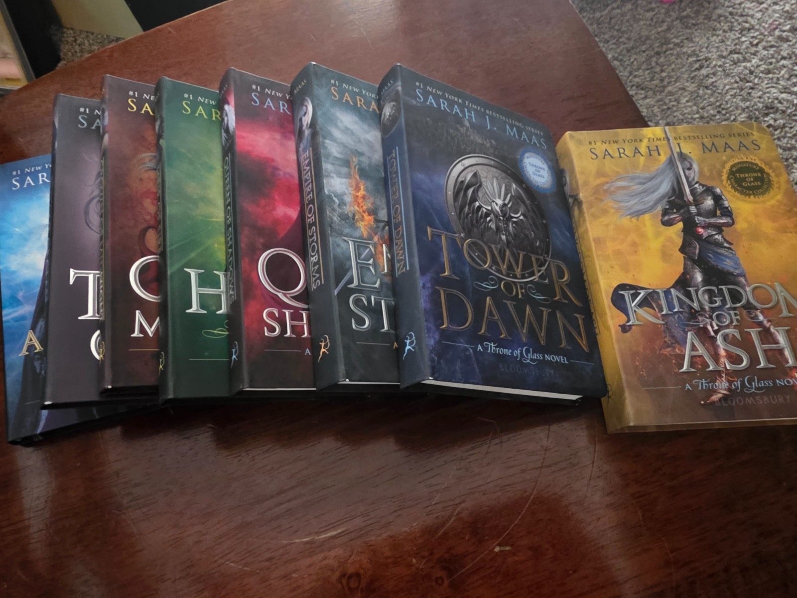 Throne of Glass Miniature Character Collection Complete Set Sarah J Maas