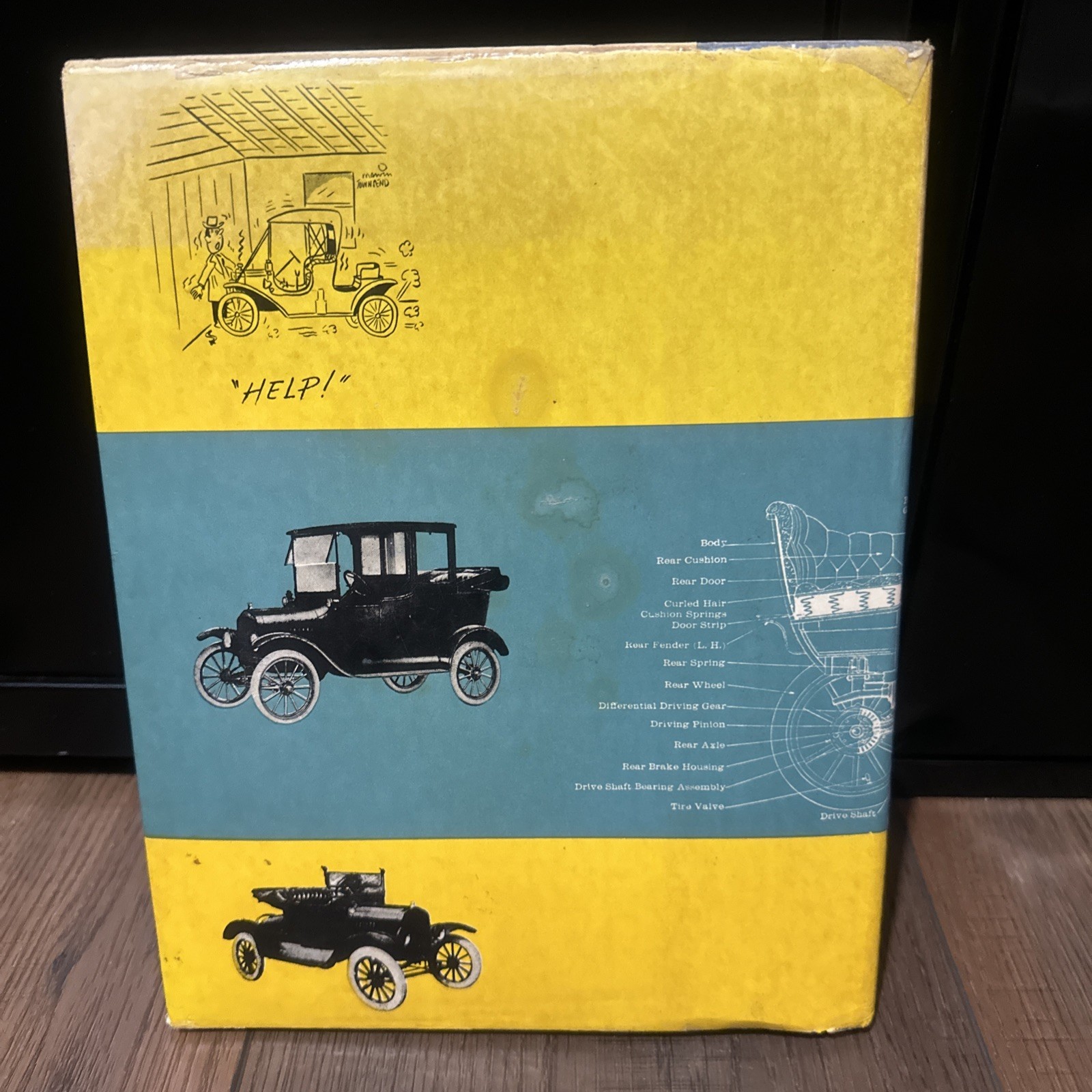Henry’s Wonderful Model T 1908-1927 by Floyd Clymer Hardcover HC DJ Ford