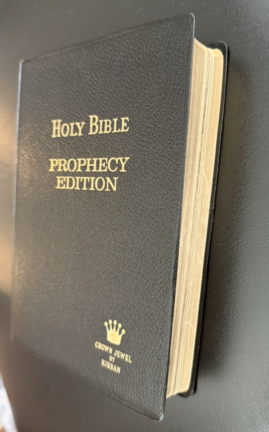 Holy Bible Prophecy Edition King James Red Letter Crown Jewel KJV Salem Kirban