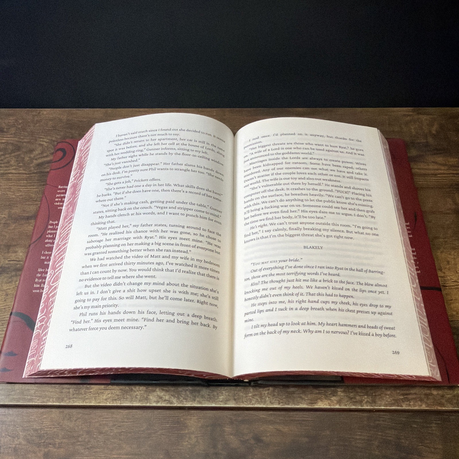 The Bookish Box THE RITUAL Shantel Tessier Sprayed Edges Special Edition