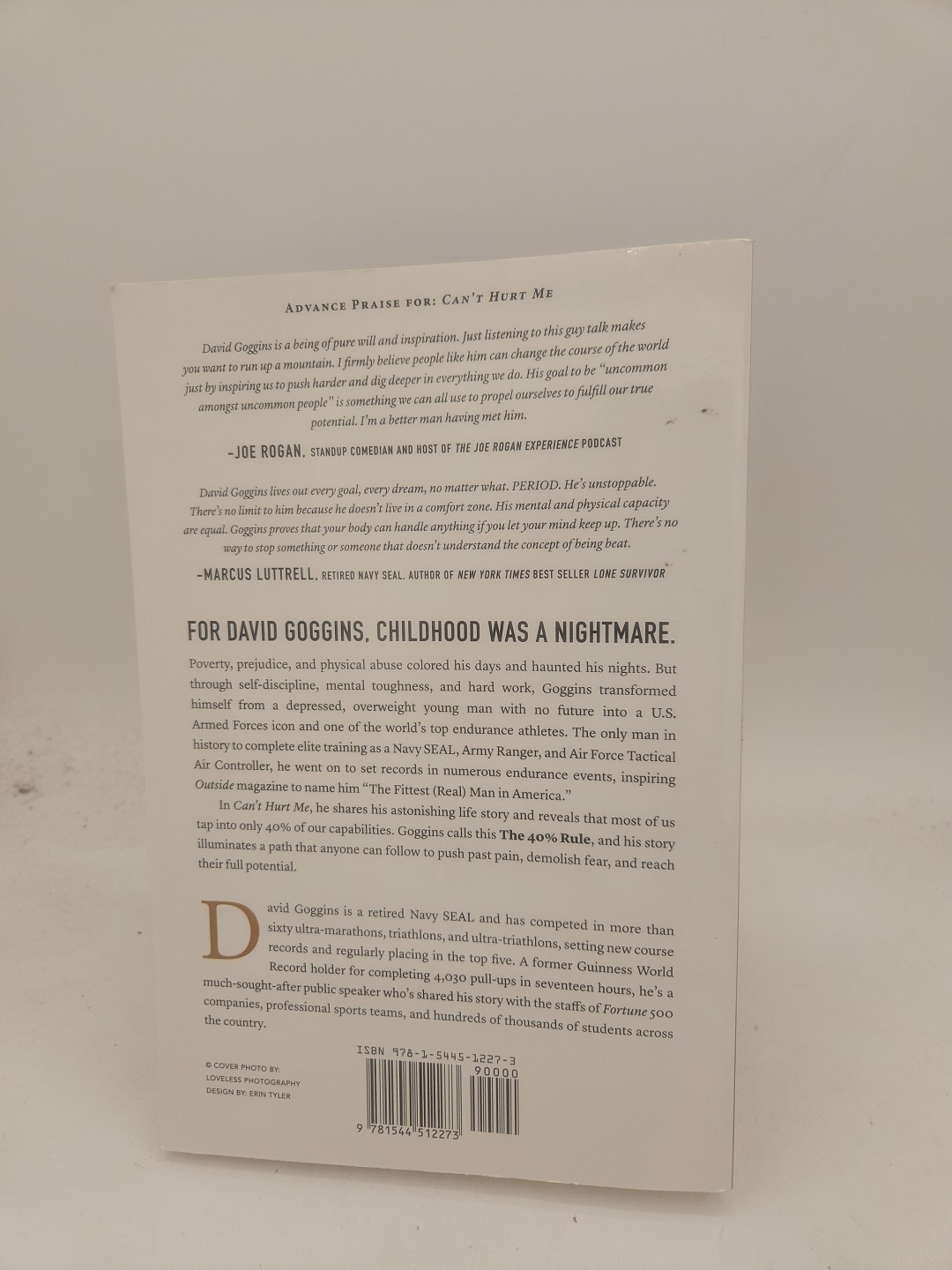 Cant Hurt Me Master Your Mind and Defy the Odds by Goggins David TPB VG Cond P3
