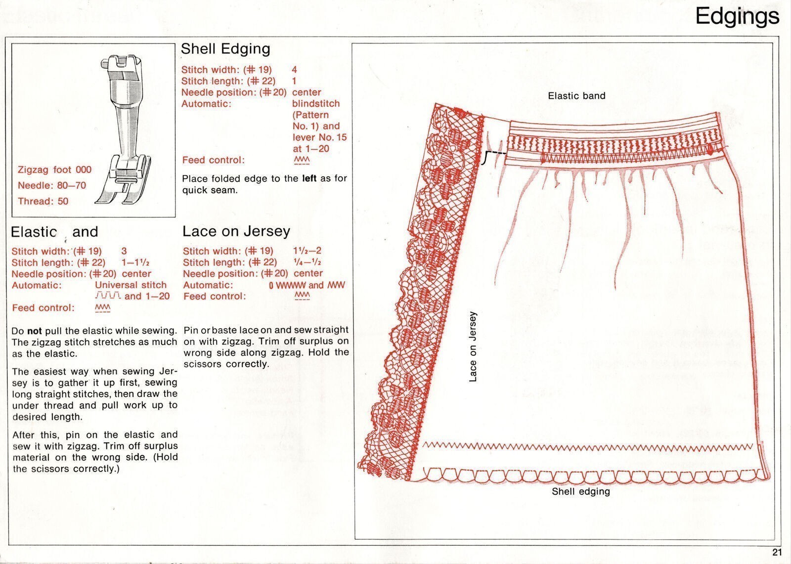 BERNINA 830 Record 831 Sewing Machine COLOR User Manual – COIL BIND – COVERS