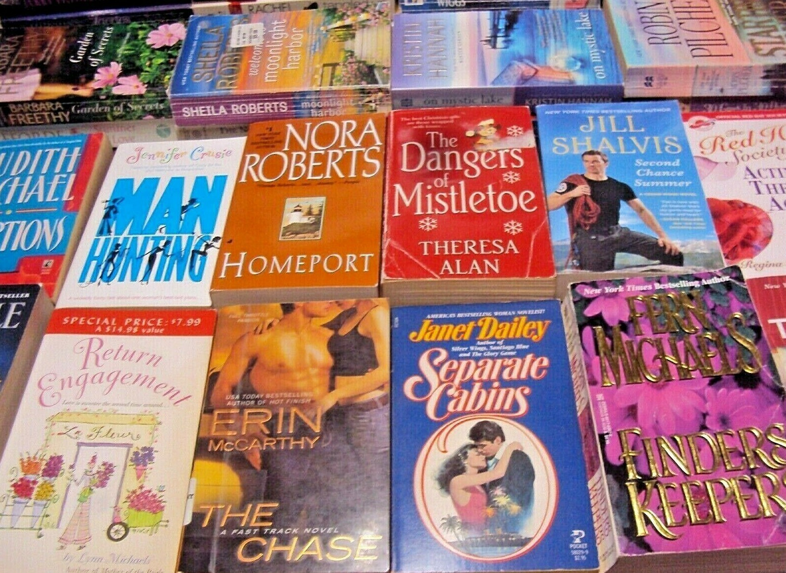 Huge Big Lot 100 Contemporary Romance PB Book – RANDOM MIX Pick, Assorted Author
