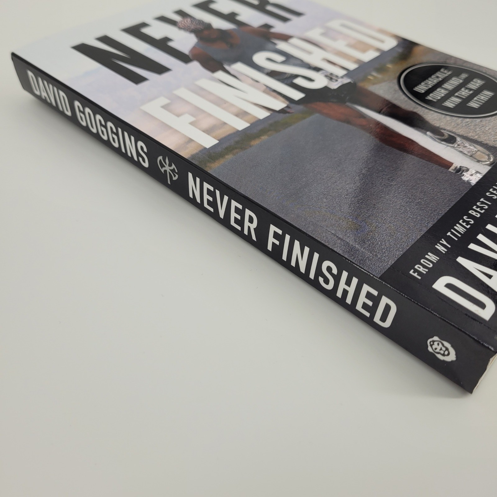David Goggins Book Lot Can’t Hurt Me and Never Finished Paperback Set 1st Editio
