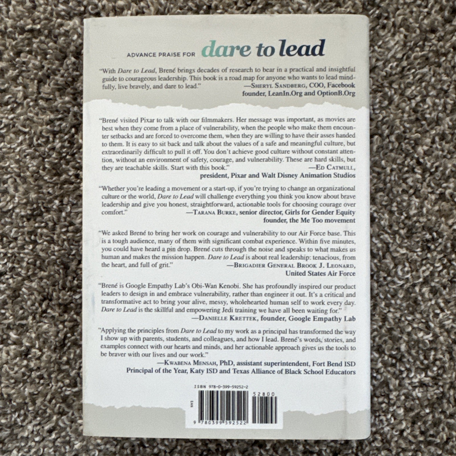 Dare to Lead – Brene Brown – Hardcover NEW