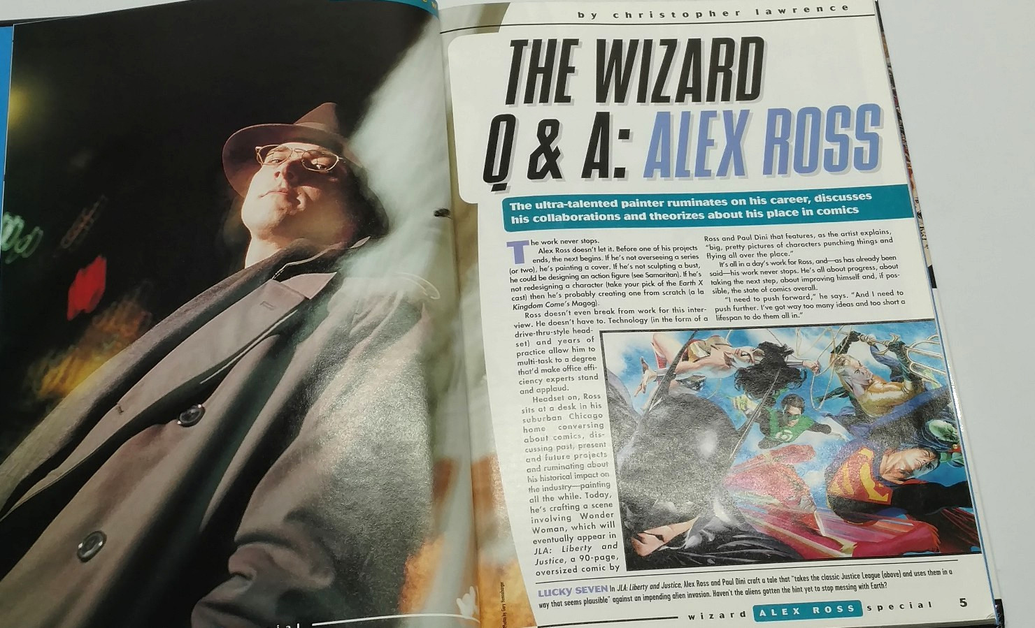 WIZARD: ALEX ROSS, MILLENNIUM EDITION By Douglas Goldstein | Hardcover