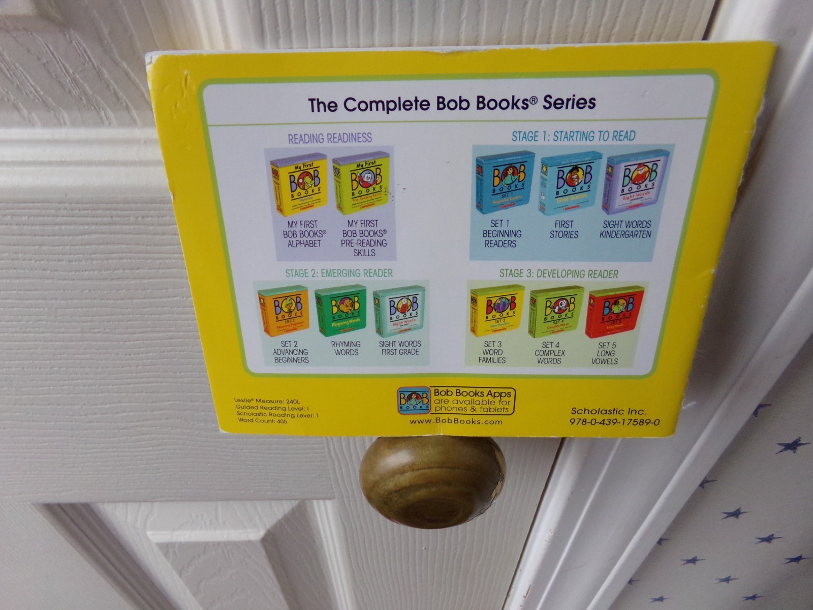 Bob Books The Visit Set 5 Book 6 ONE Replacement Book By Bobby Lynn Maslen 2006