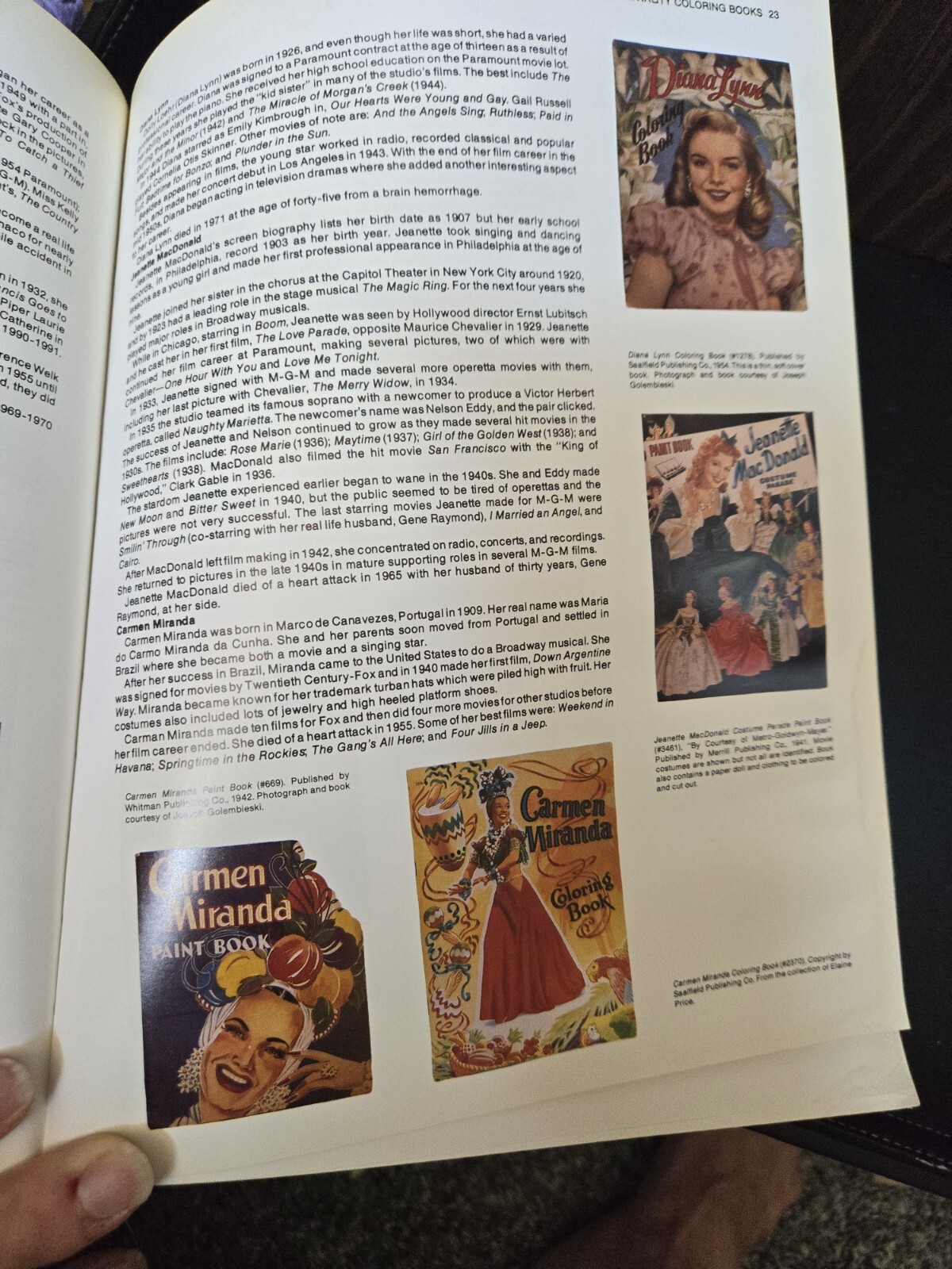 Collectible Coloring Books 1992 DIAN ZILLNER 126 pages color pics descriptions