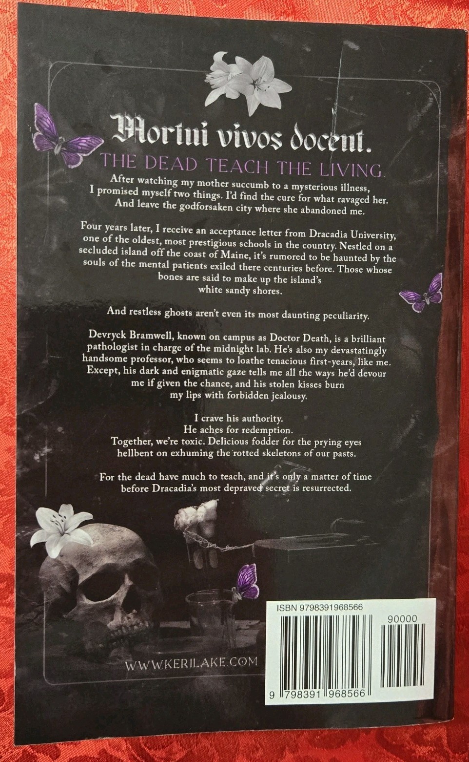 Nocticadia A Dark Academia Gothic Romance By Keri Lake Paperback New $0 Ship