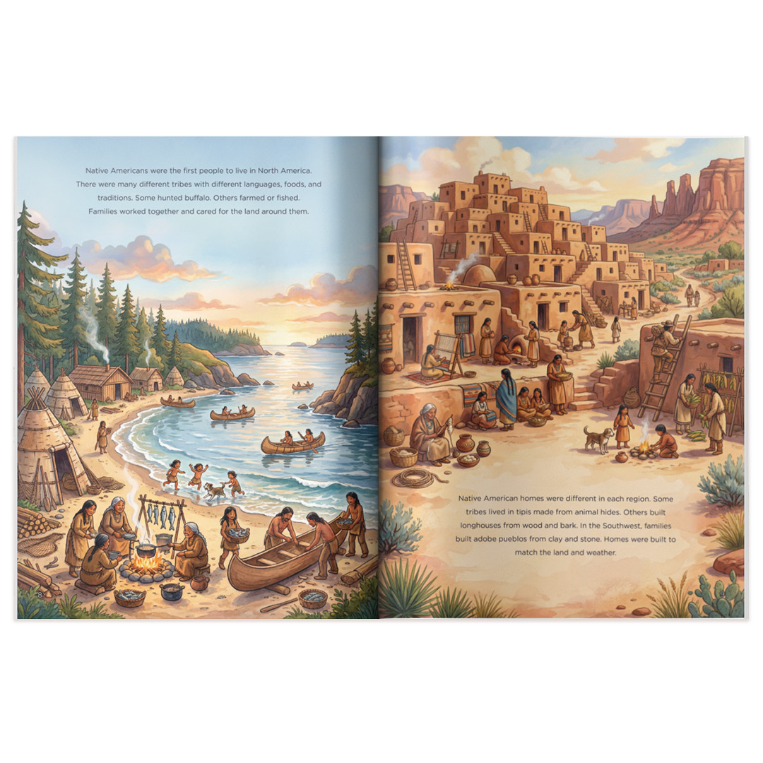 America’s 250th Anniversary for Kids (Softcover Book)