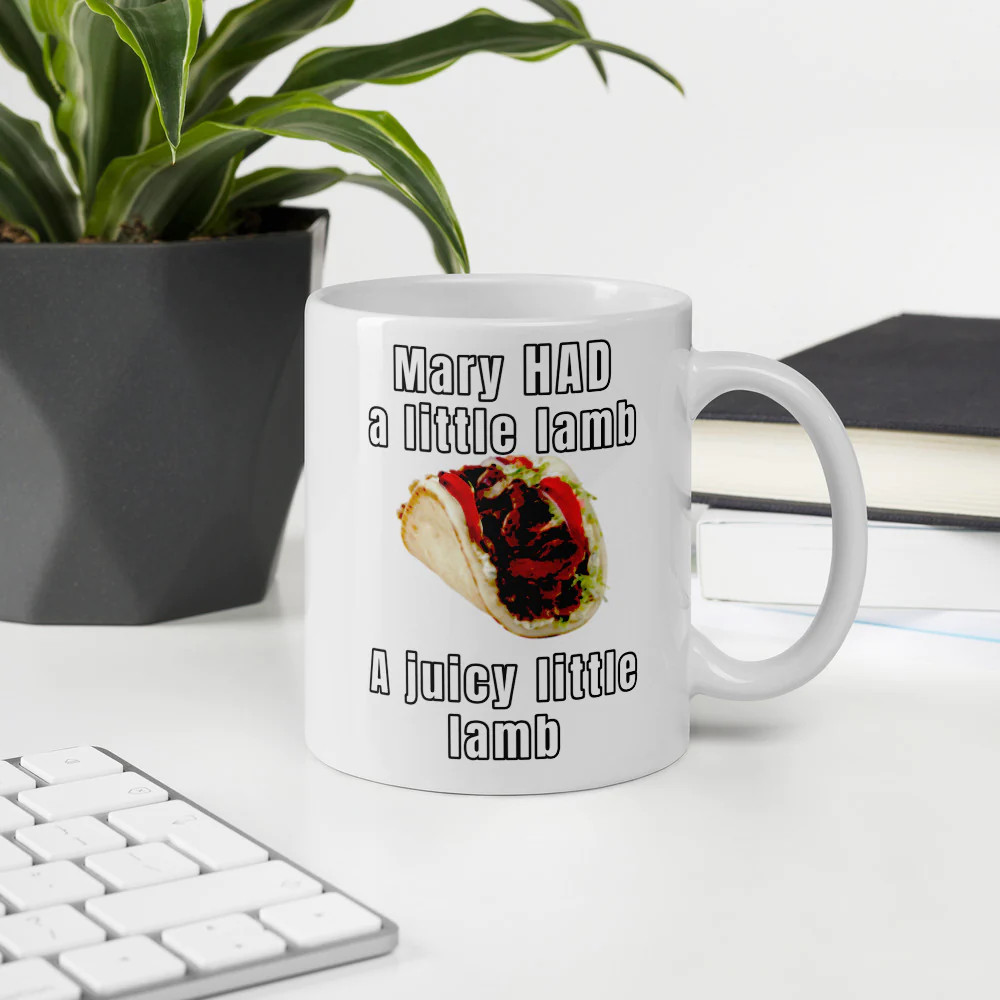 Mary had a little lamb Mug. Coffee Tea Funny 11oz 15oz Gift Present Ceramic