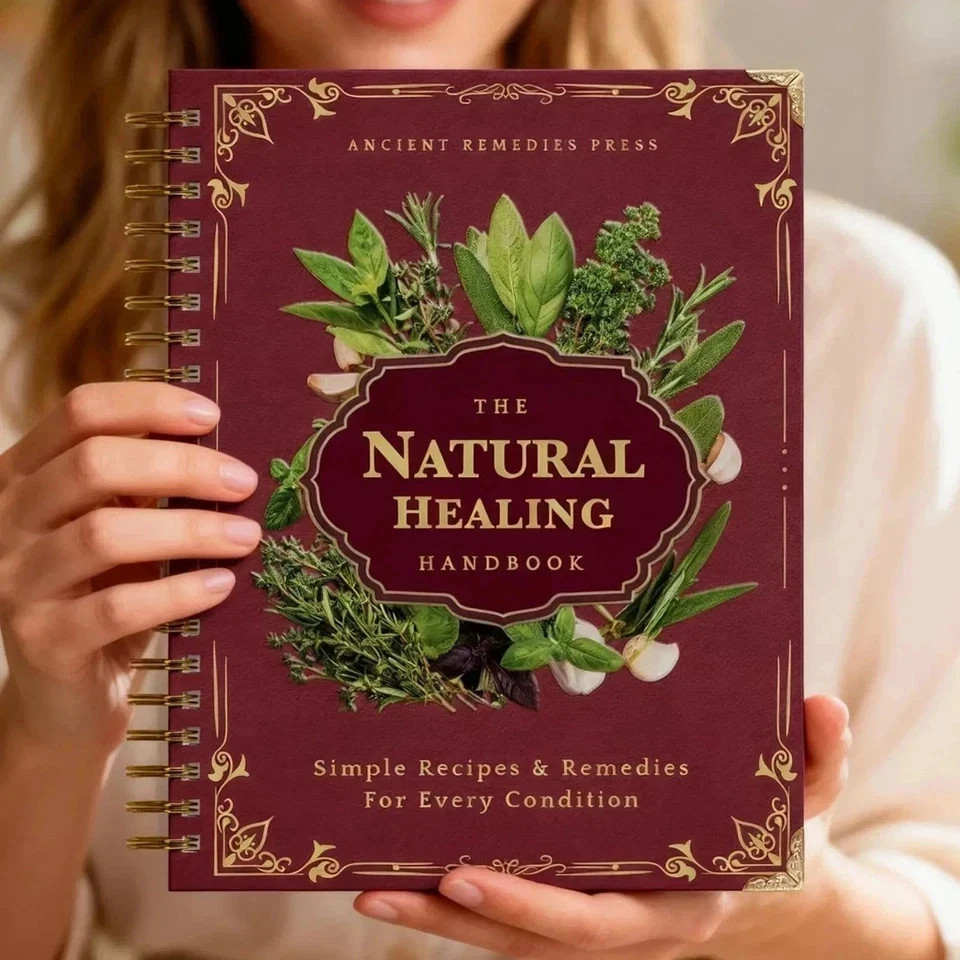 The Natural Healing Handbook Spiral Bound Guide For Herbal Remedies And NaturalT
