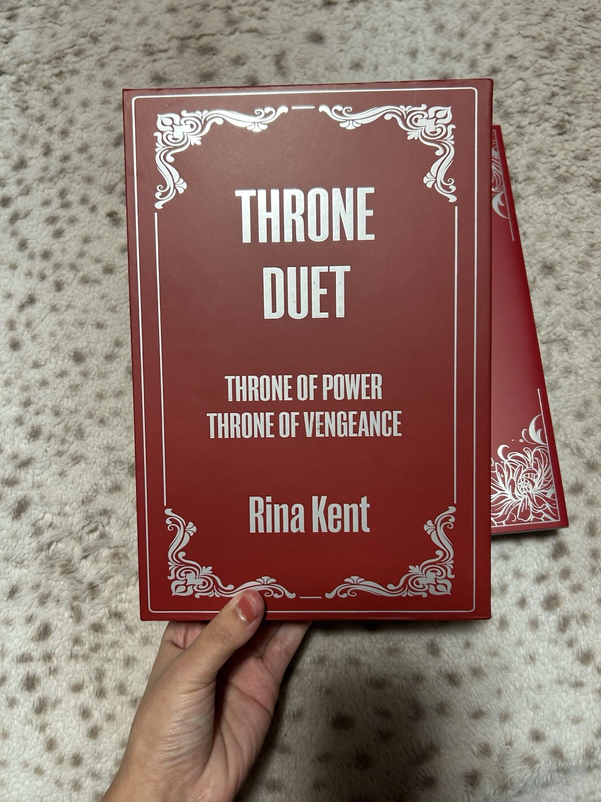 Books For Days Throne Duet by Rina Kent W/overlays