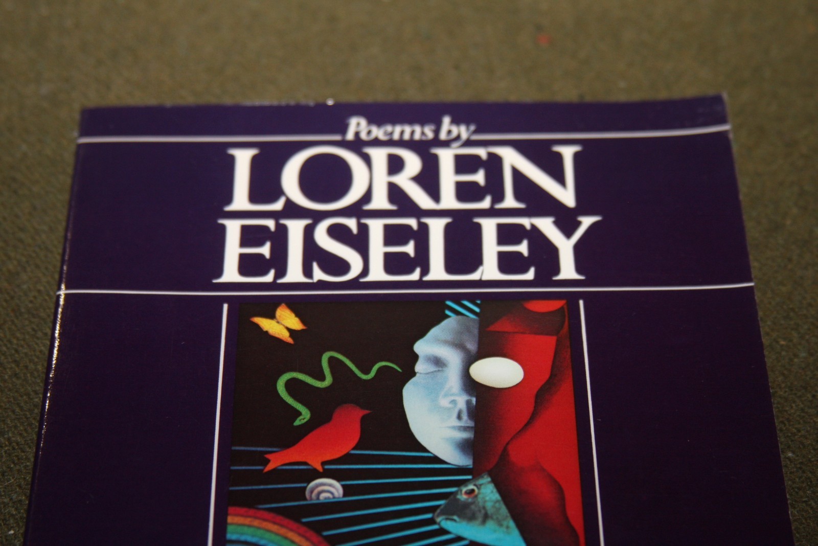 Notes of an Alchemist: Poems by Loren Eiseley 1972 TPB 5th Print Scribner