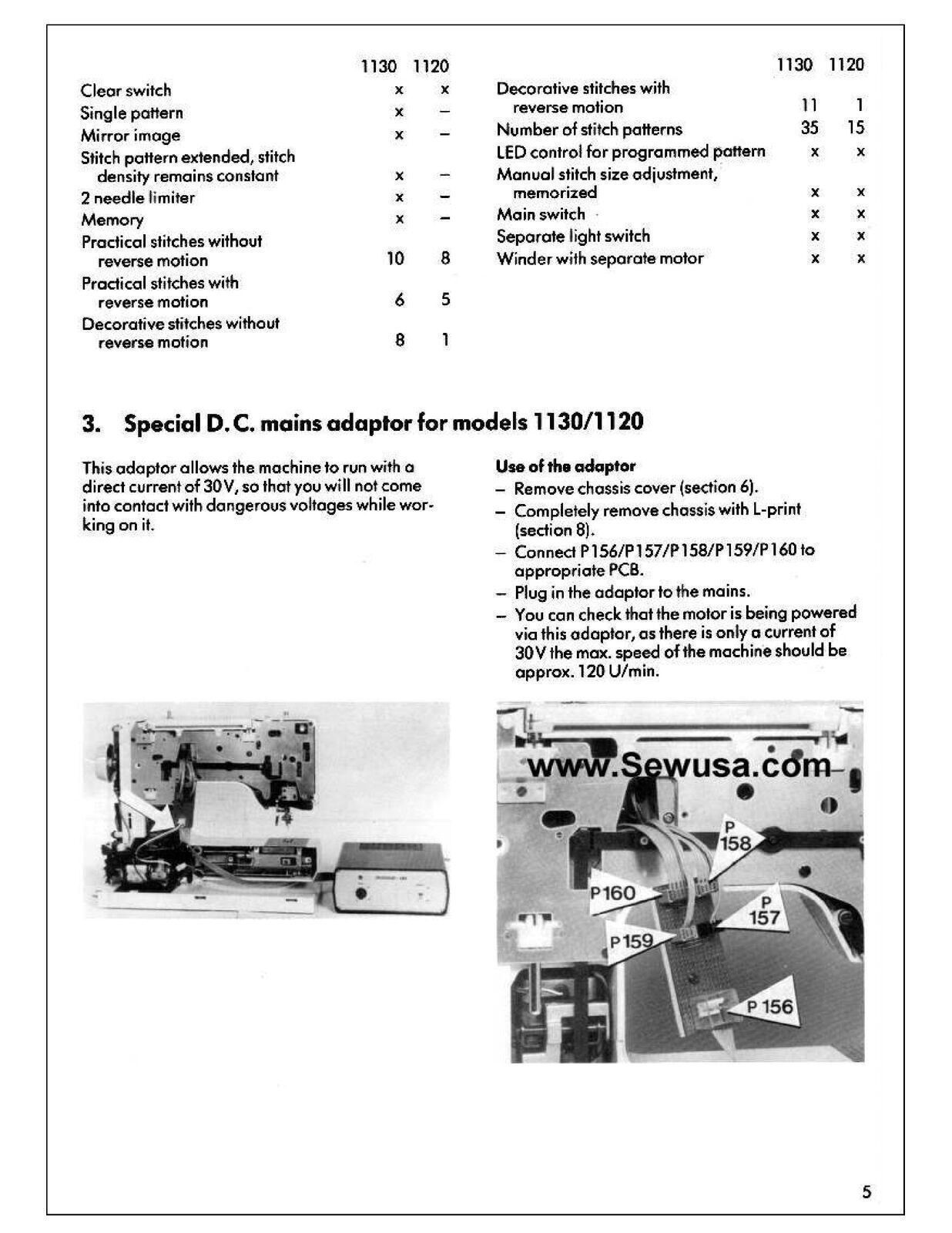 BERNINA 1130 1120 SERVICE Manual Guide – TOUGH SPIRAL BINDING & JACKET