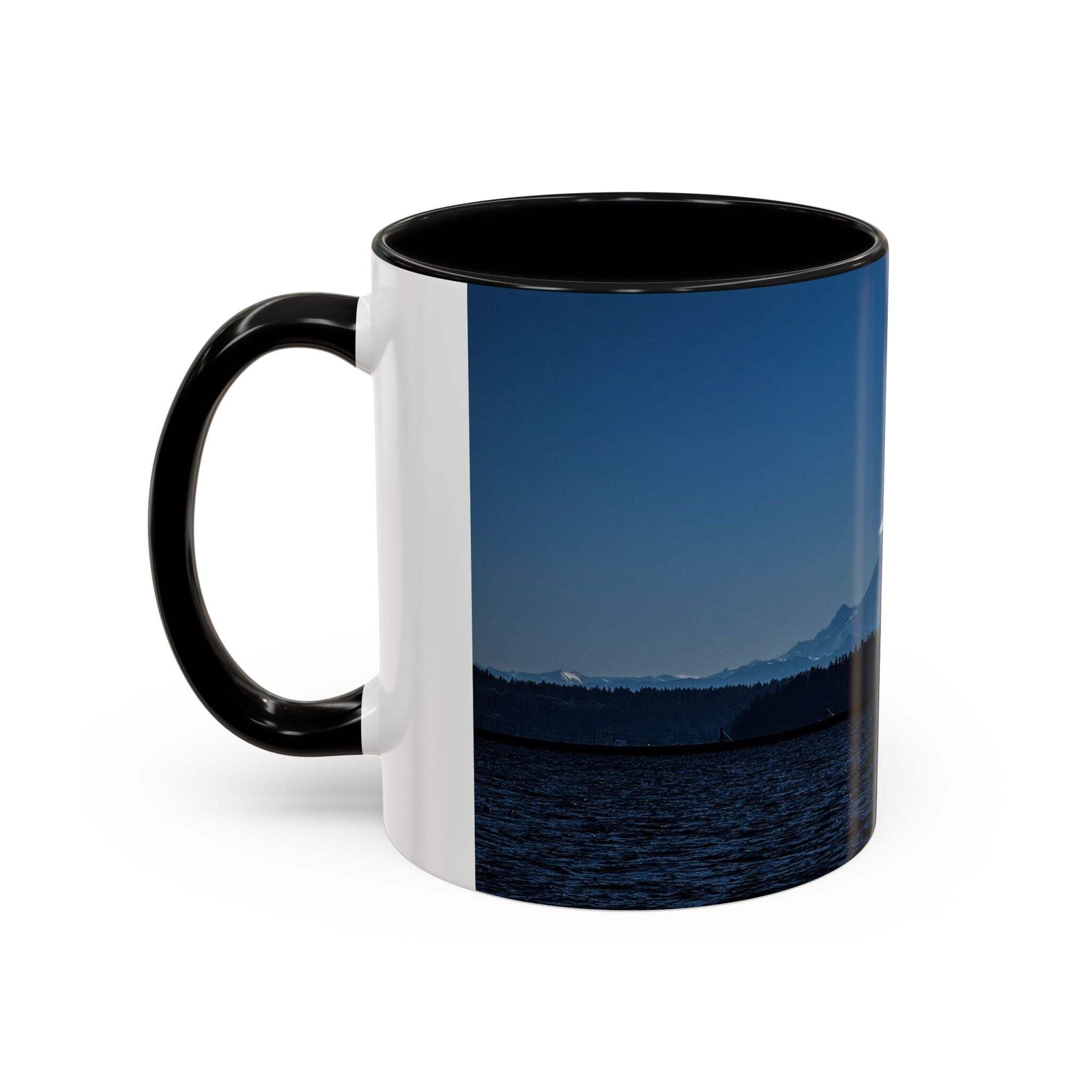 Scenic Mountain Accent Coffee Mug – 11oz & 15oz – Perfect Gift for Nature Lovers