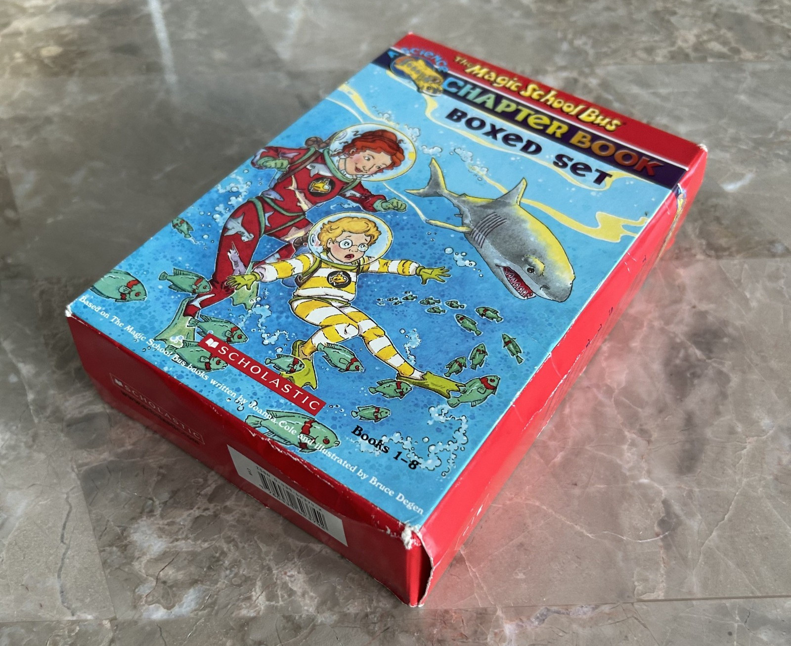 The Magic School Bus Chapter Books Boxed Set 1 2 3 4 5 6 7 8 Scholastic