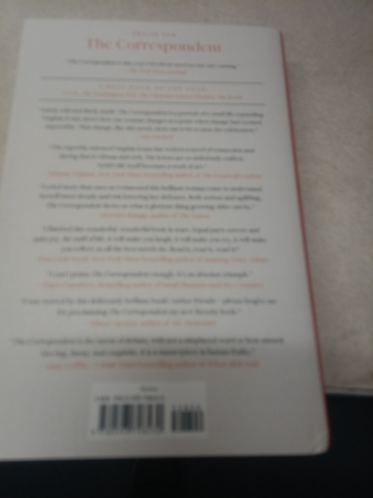 The Correspondent by Virginia Evans: New