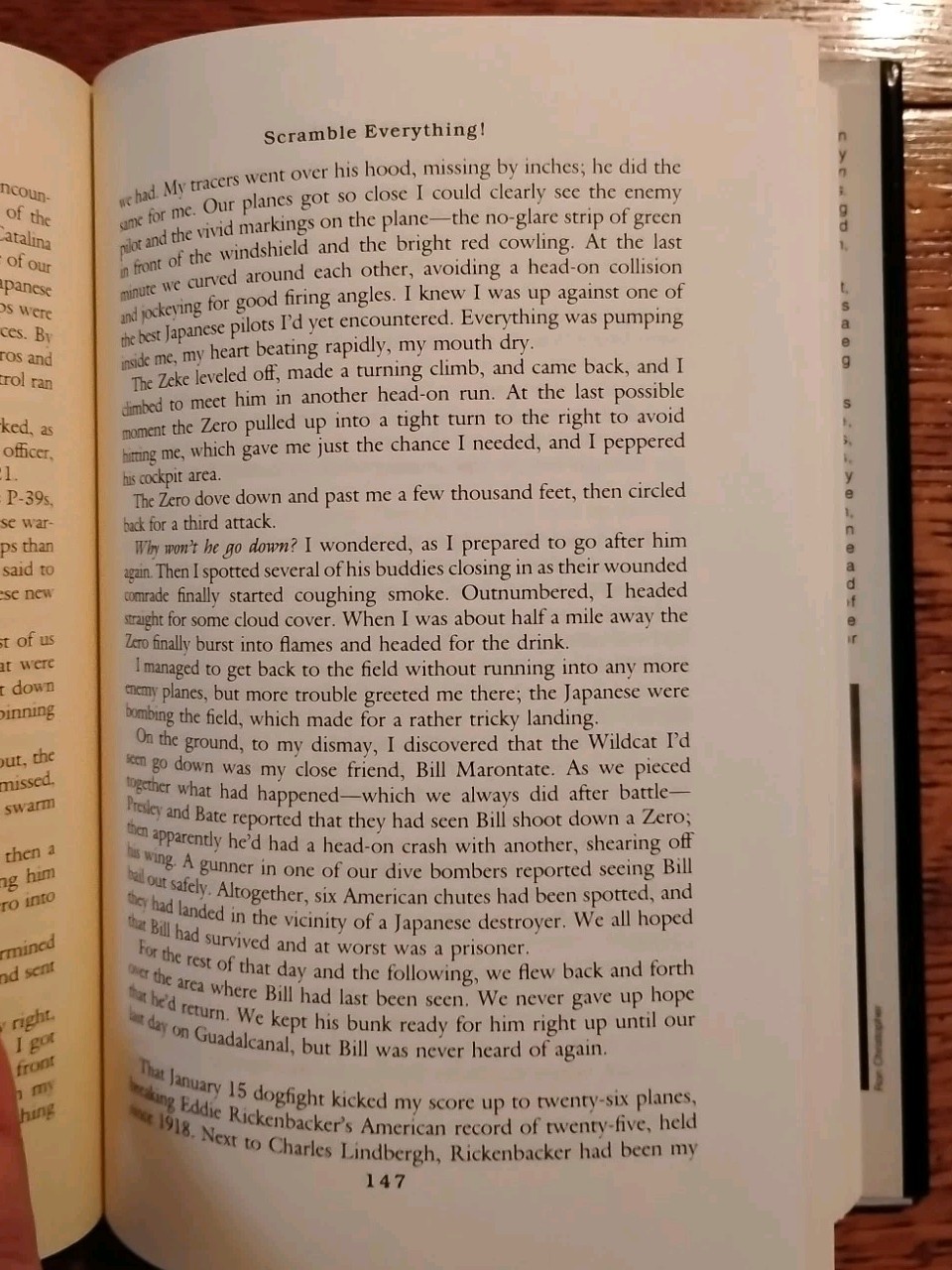A PROUD AMERICAN The Autobiography of Joe Foss hand Signed