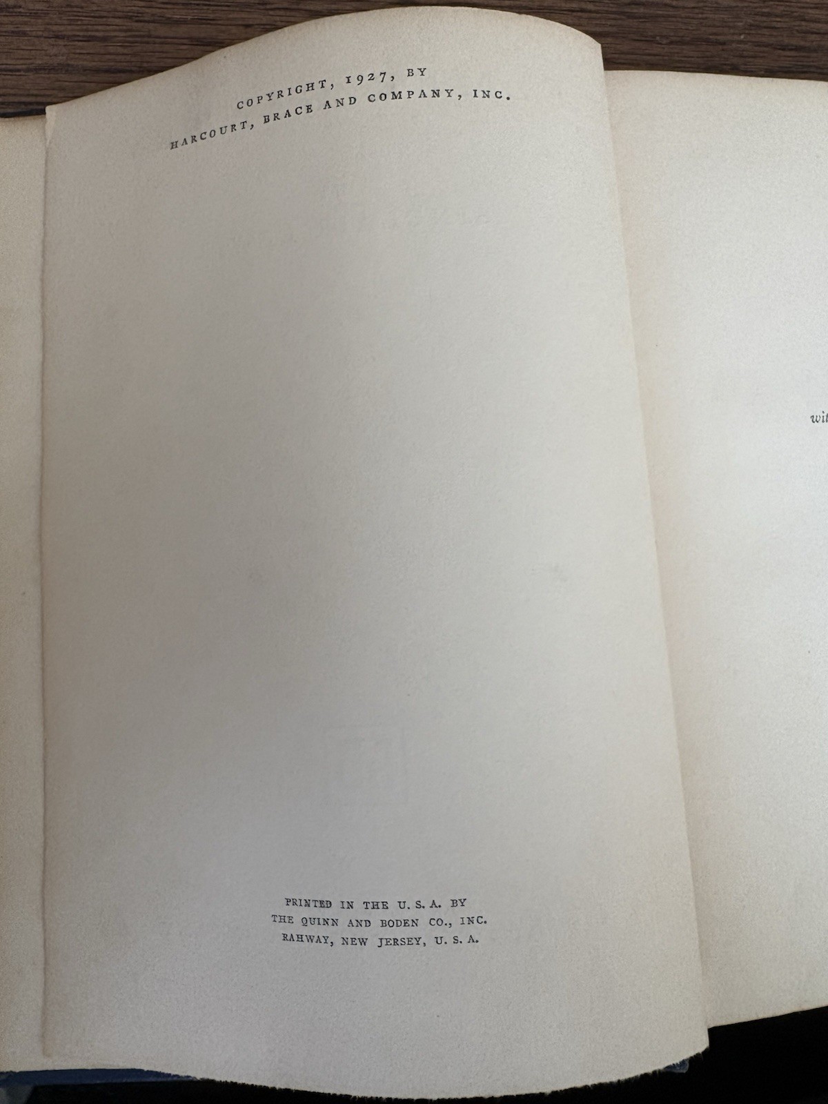 Sinclair Lewis Elmer Gantry Signed & Inscribed Hardcover Harcourt Brace 1927