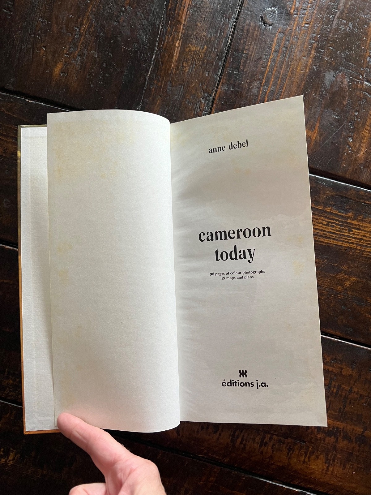 Cameroon Today by Anne Debel 1977