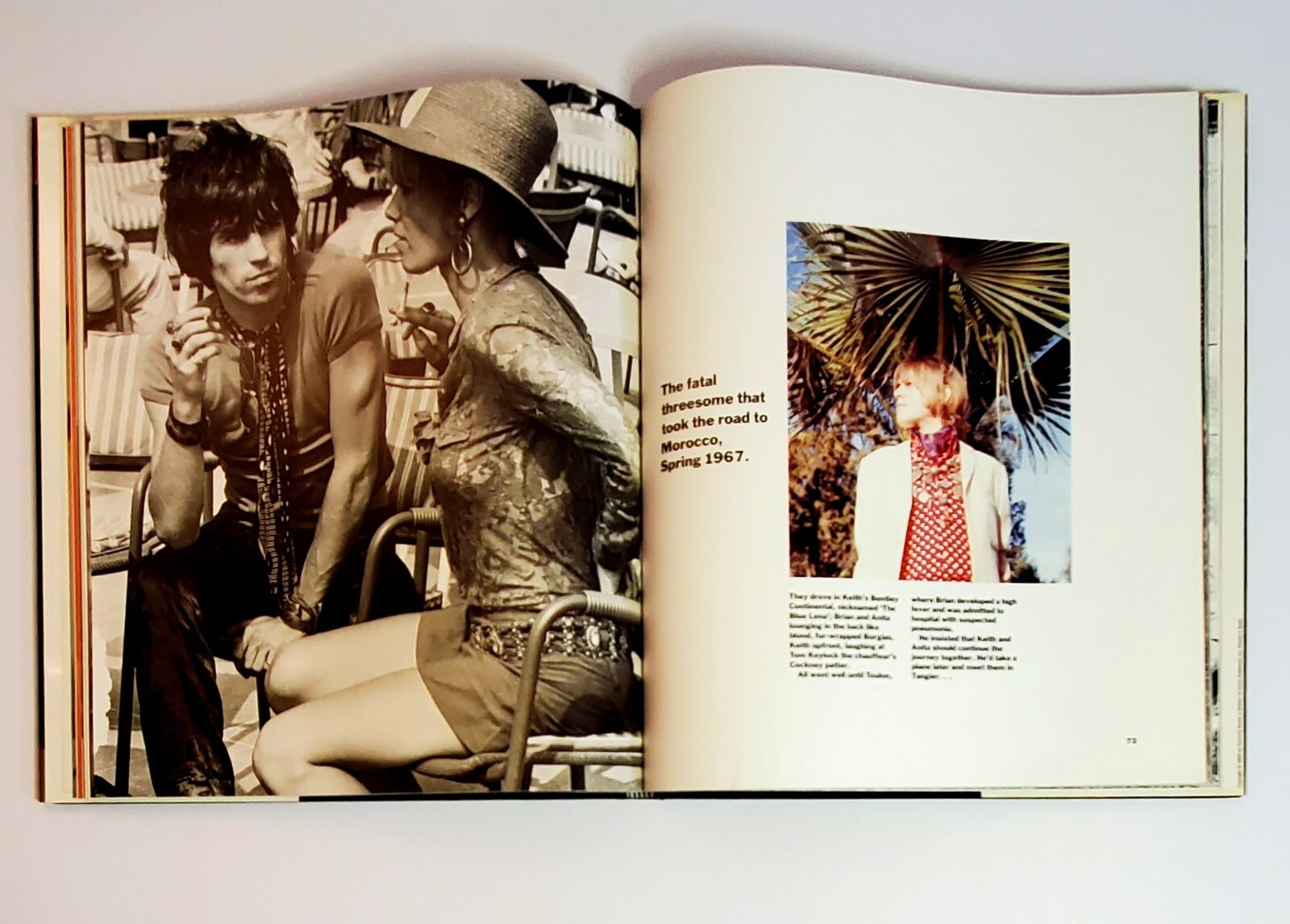 The Life and Good Times of the ROLLING STONES Coffee Table Book (126 pages)