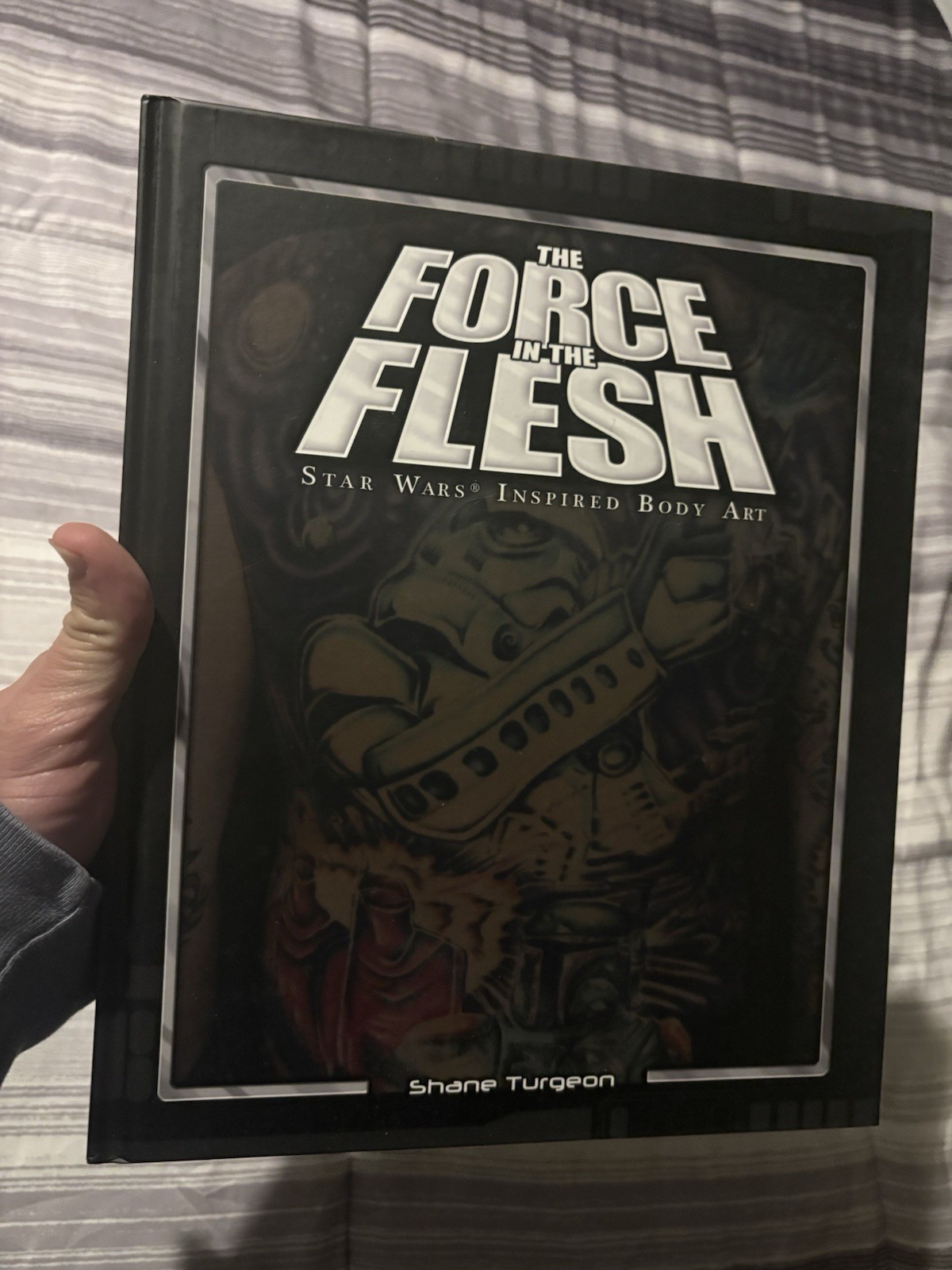 Star Wars Tattoo Photo Art Book 200 Pages The Force In The Flesh New