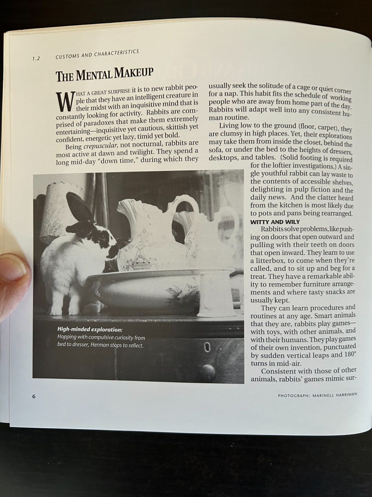 House Rabbit Handbook-How to live with an Urban Rabbit by Marinell Harriman