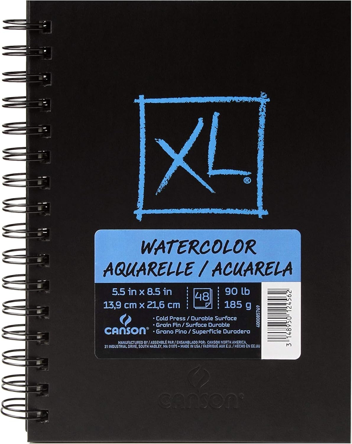 XL Series Watercolor Pad – 48 Sheets for Painting Techniques, 5.5×8.5