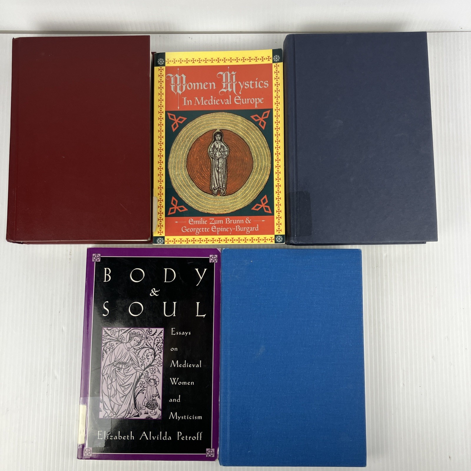 Lot of 14 books on Women in Christian History and Church mystics feminist early