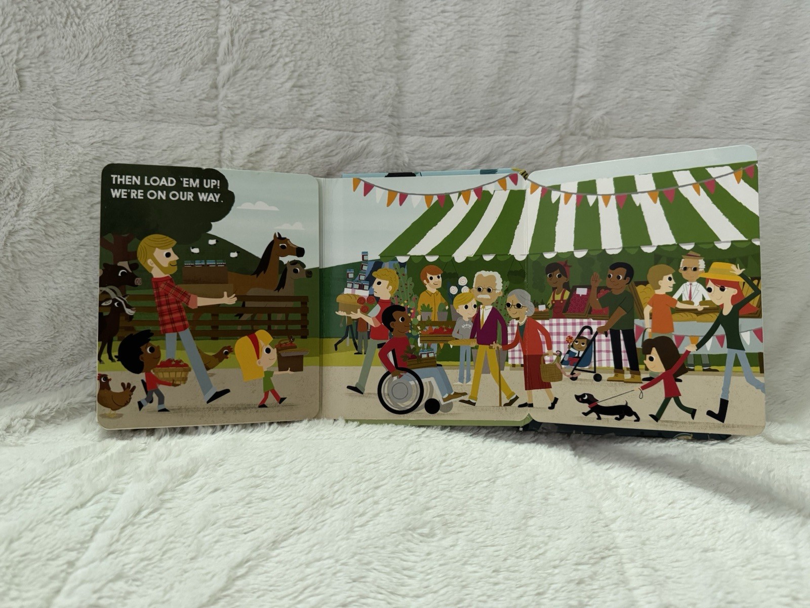 Abrams Block 4 Board_book Collection Farm, Sesame Street, Alphabet, Star Wars
