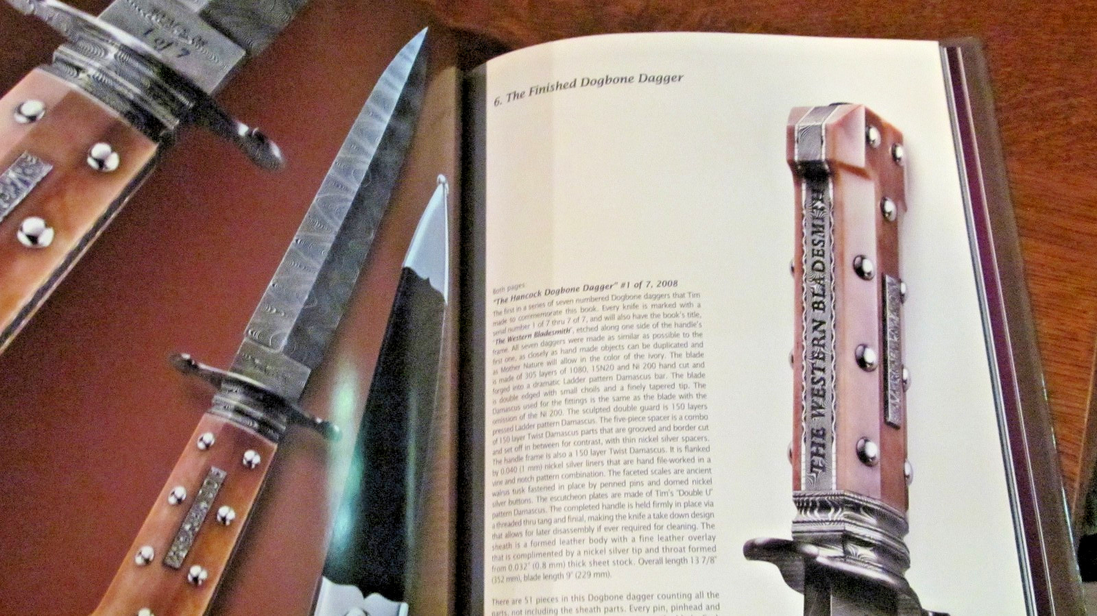 *Tim Hancock: The Western Bladesmith by David Darom 2009 HC Signed/Limited Ed/DJ