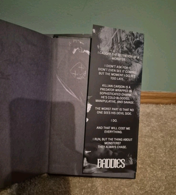 GOD OF MALICE BY RINA KENT SIGNED BADDIES BLACK OUT EDITION
