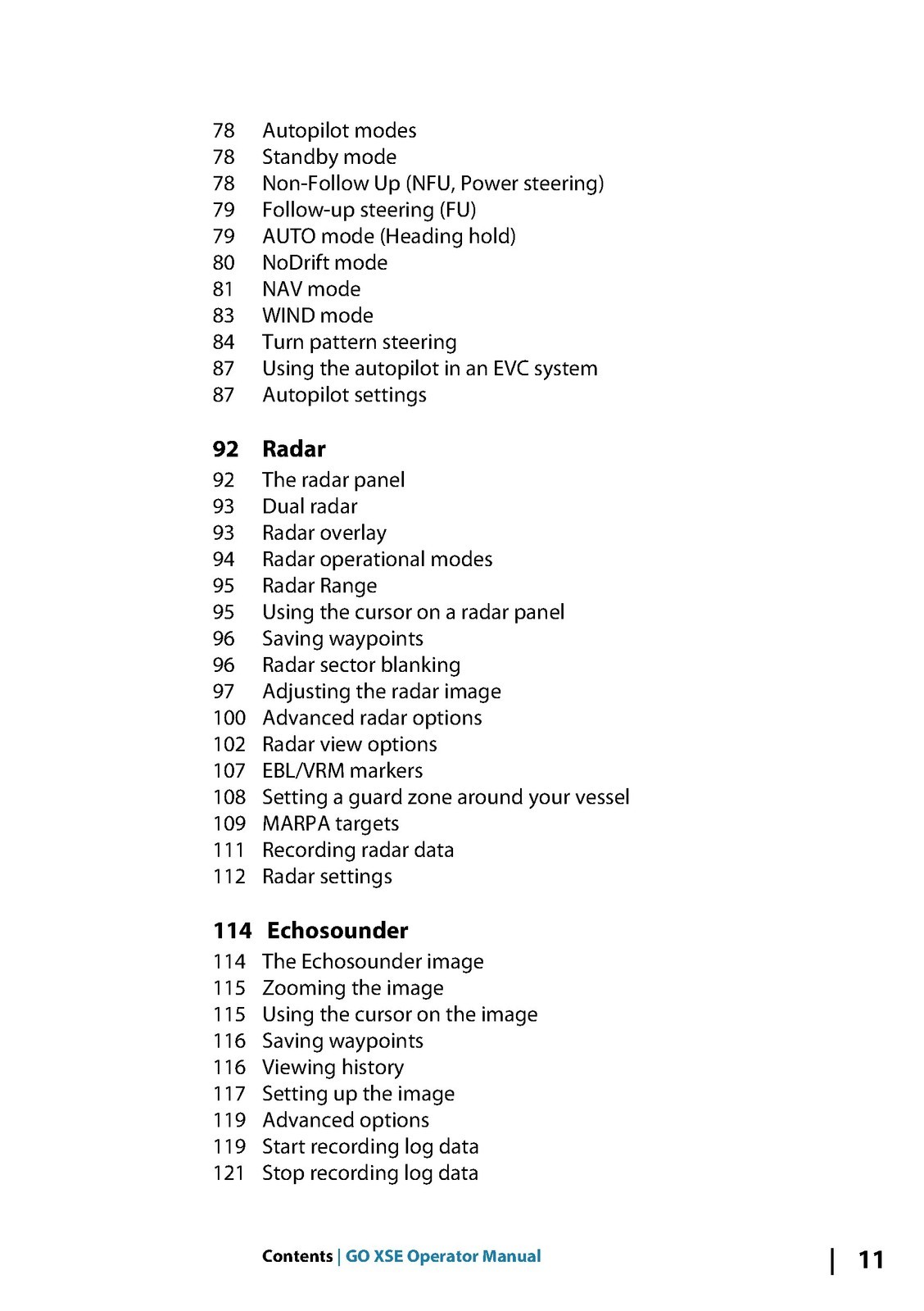 SIMRAD GO XSE Operator Manual – STEEL WIRE BINDING – DURABLE COVERS