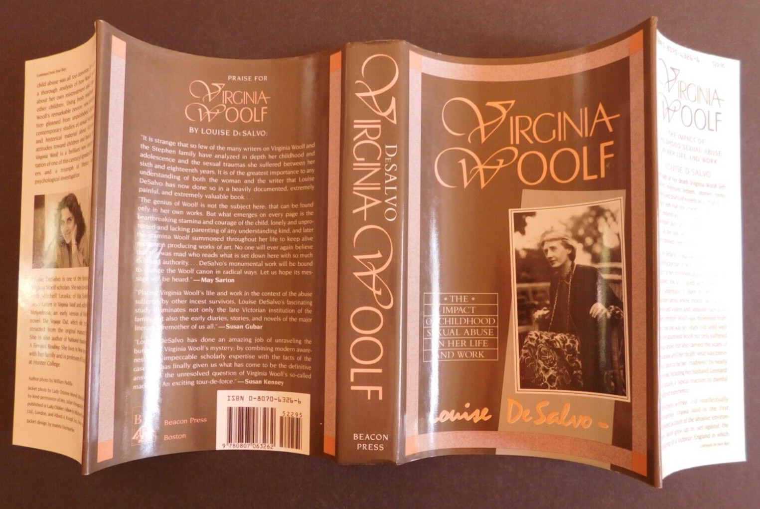 Biography VIRGINIA WOOLF Impact of Child Sexual Abuse by De Salvo 372 pages HCDJ