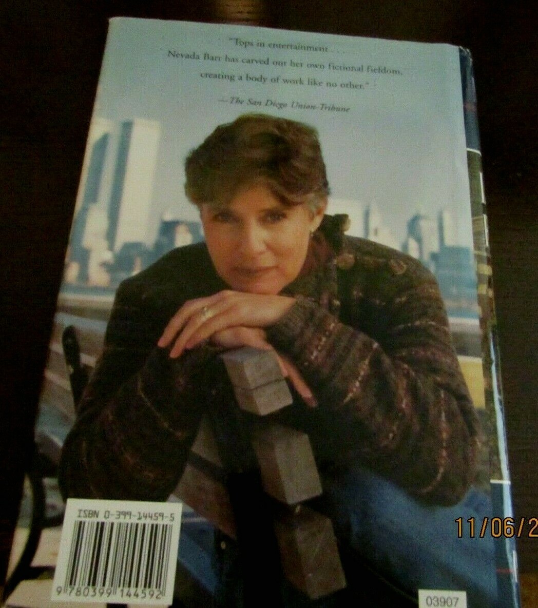 Liberty Falling by Nevada Barr (1999, Hardcover with Dust Jacket) 317 pages GUC