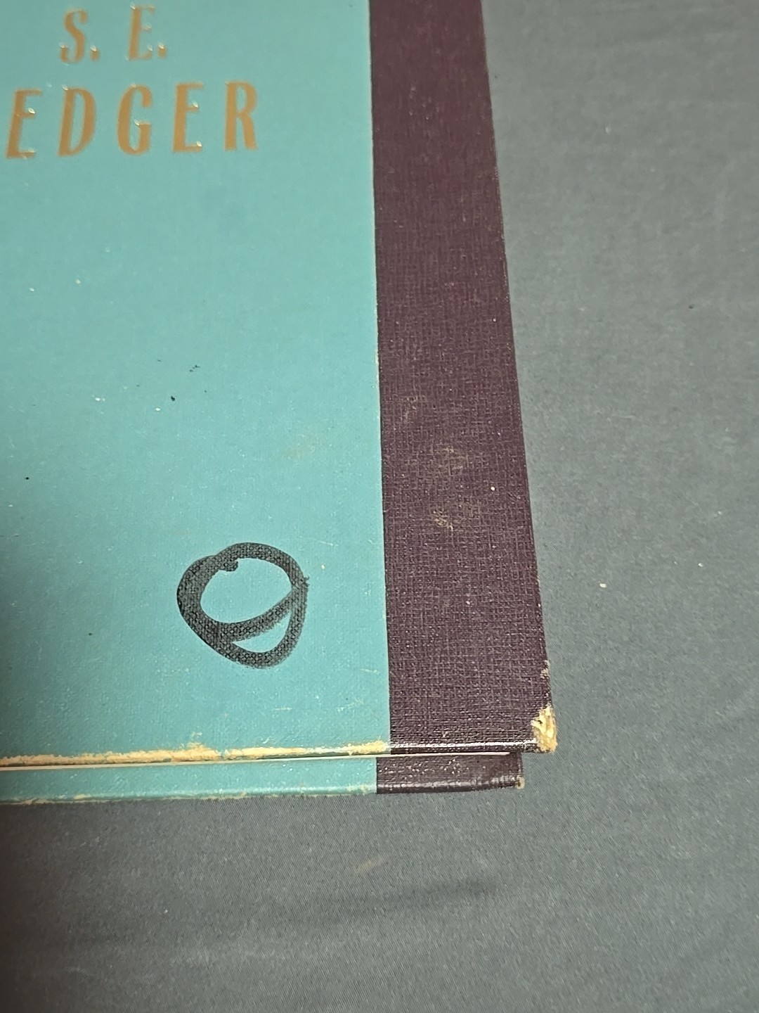 Vintage 1970s S.E. Ledger, Hard Cover, 126 Pages + Index