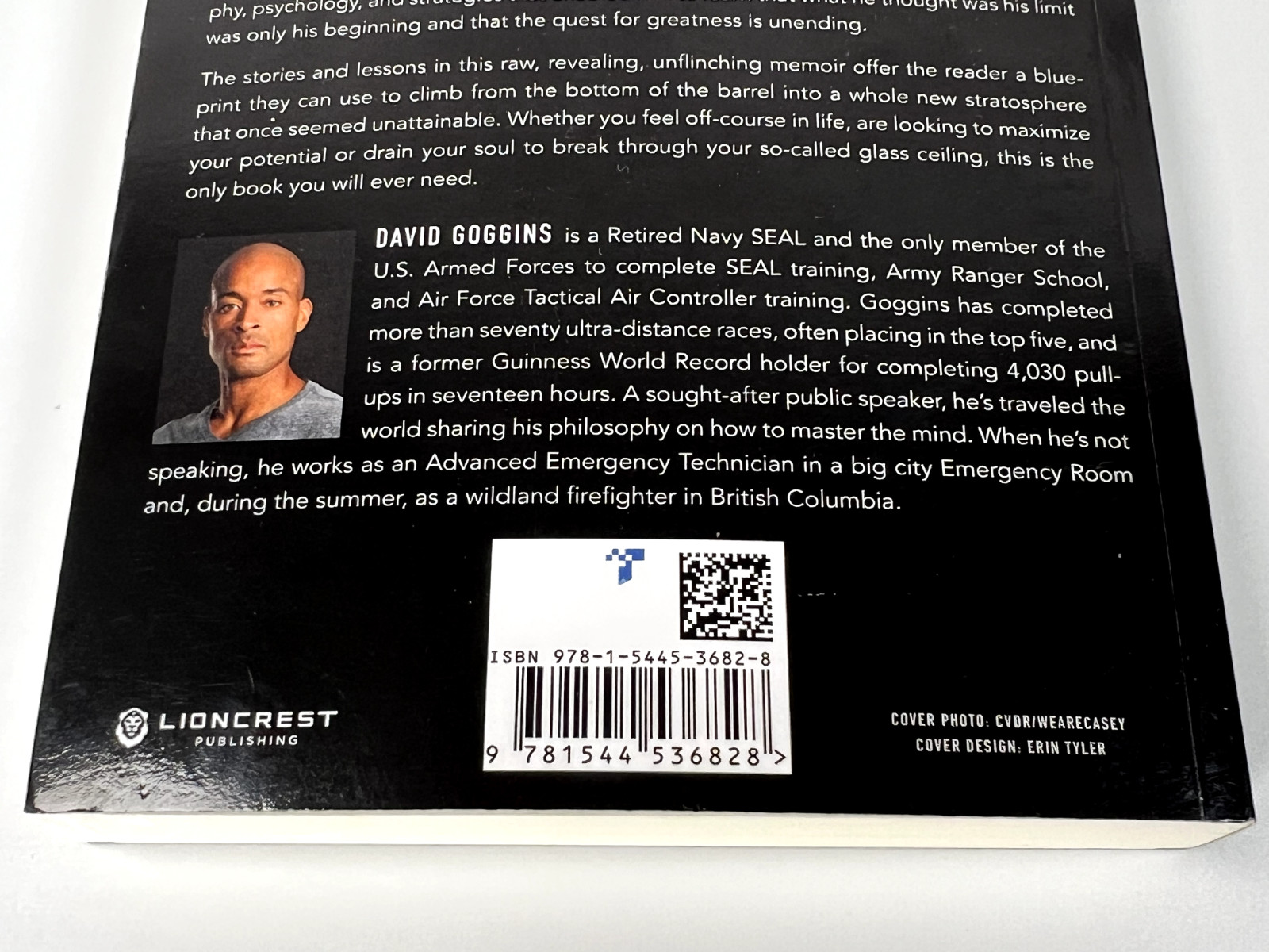 Never Finished Clean Edition David Goggins : Paperback Self Help Biography
