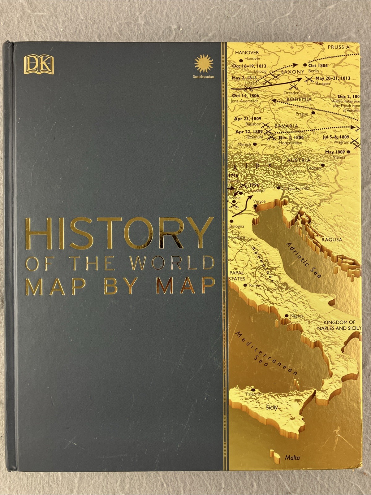 DK History of the World Map By Map Hardcover Multiple Illustrated