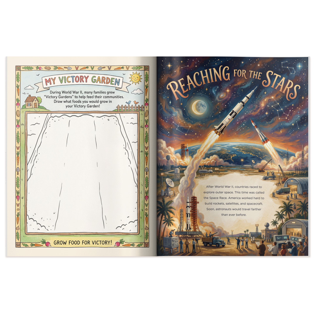 America’s 250th Anniversary for Kids (Softcover Book)