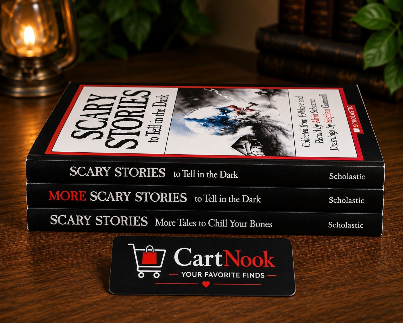 Scary Stories To Tell In the Dark Treasury Bk Set 1 2 3 Original Alvin Schwartz