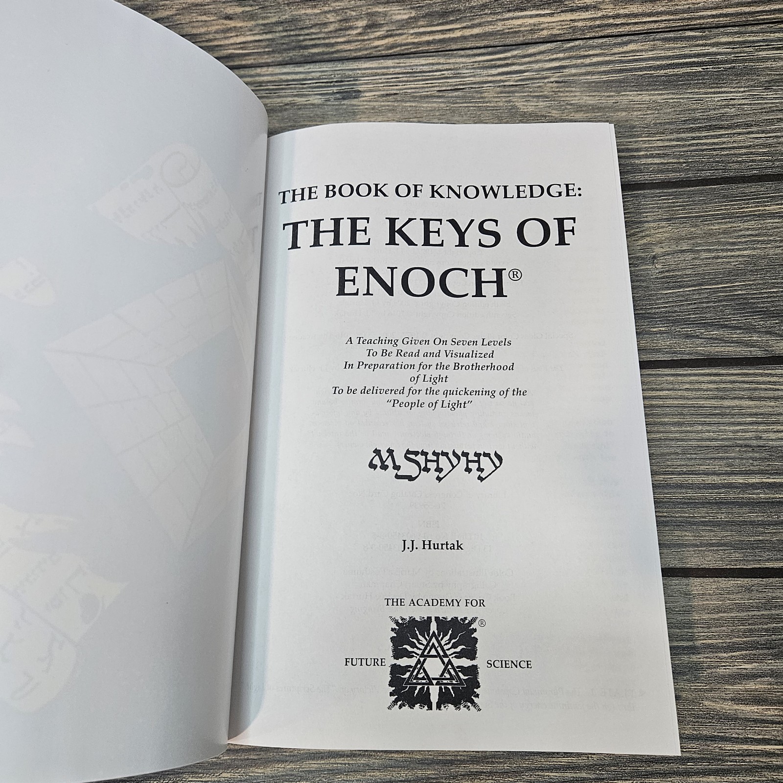 The Book Of Knowledge The Keys of Enoch 2016 7th Edition Hardcover YHWH Hurtak
