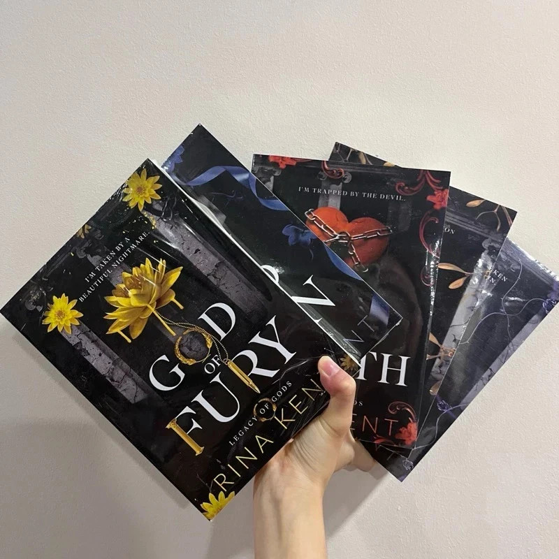 Legacy of Gods Series Dark Romance by Rina Kent Complete 6 Books Set FREE SHIP