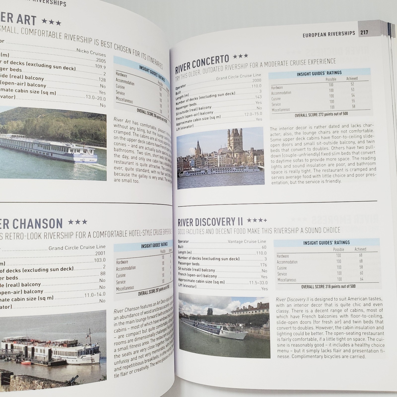 Insight Guides River Cruising in Europe & the USA Book Travel Guide With Photos