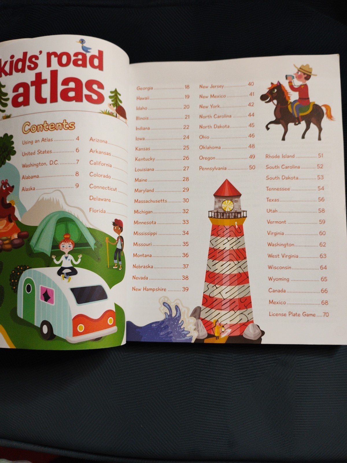 THE ULTIMATE BACKSEAT BOOK (2016) Hours of fun for kids on the road! 200+ Pages