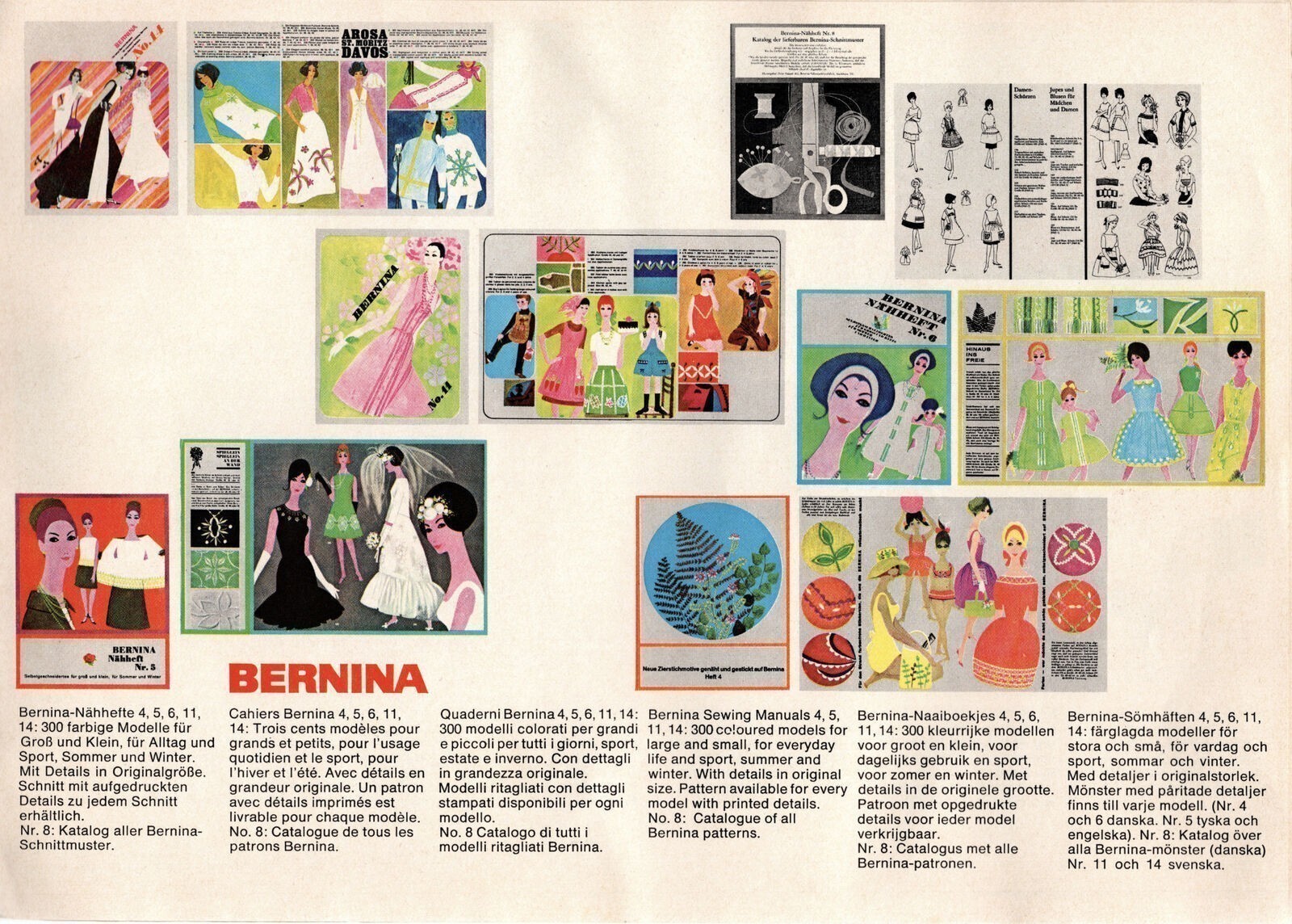 BERNINA 830 Record 831 Sewing Machine COLOR User Manual – COIL BIND – COVERS
