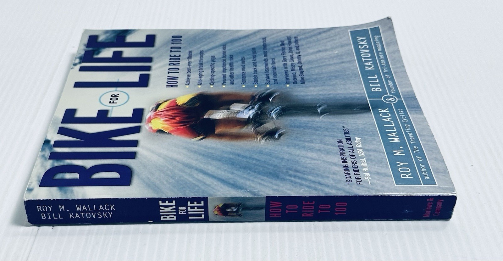 Bike For Life Roy Wallack Bill Katovsky Cycling Longevity Training Guide Book