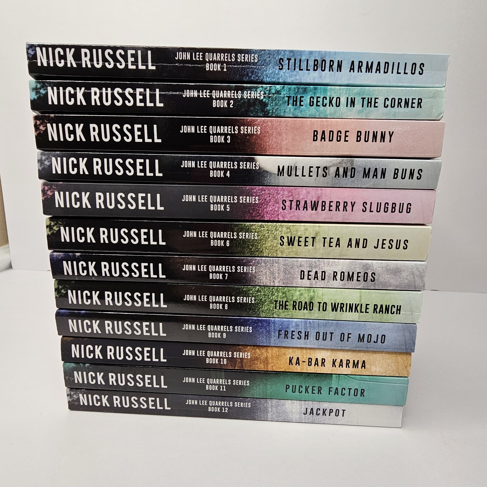 JOHN LEE QUARRELS 12 Book Series By Nick Russell