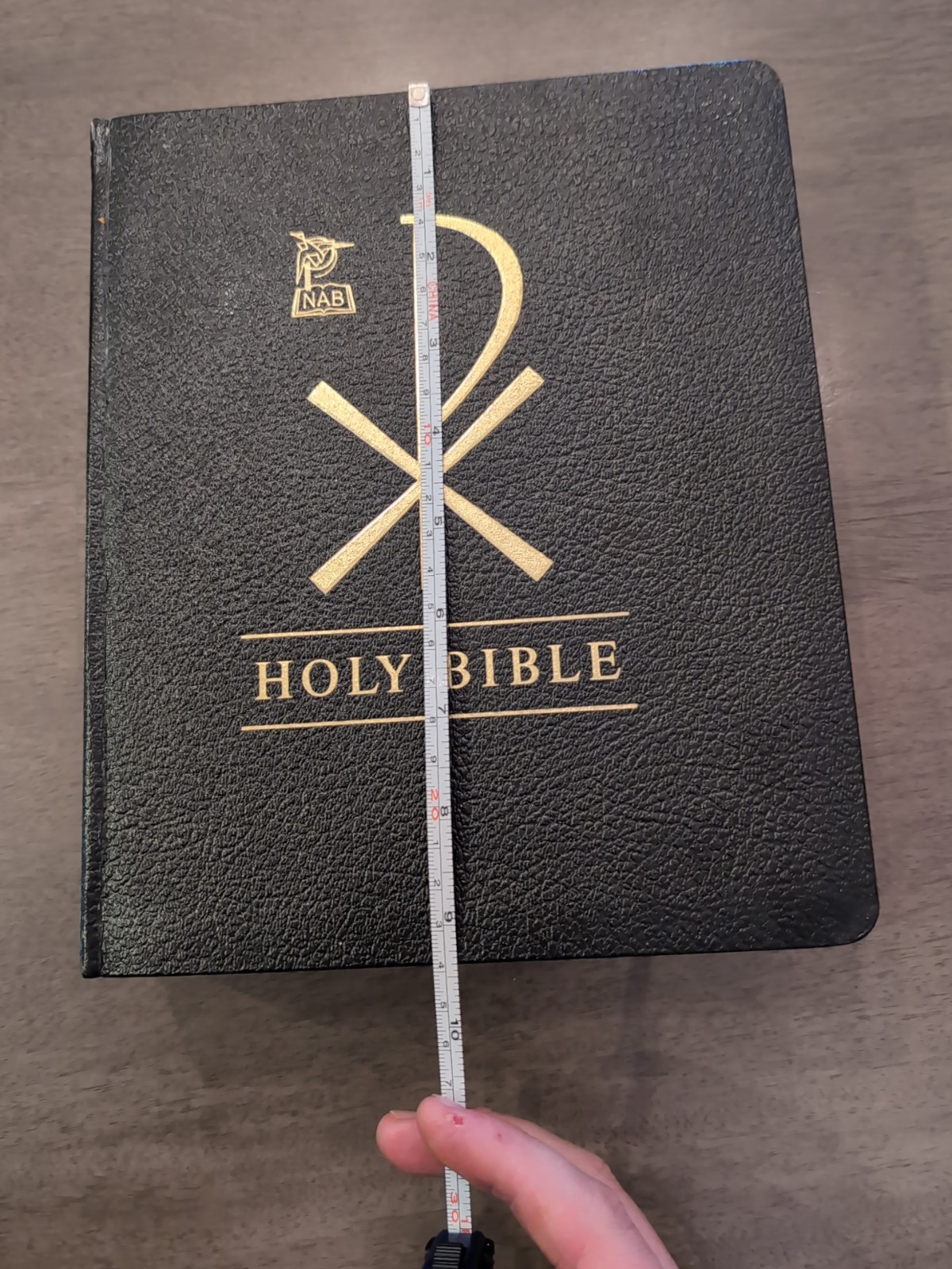 The New American Bible Special Family Edition Triple Column Catholic Press-world